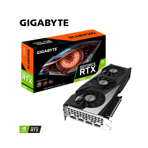 Card màn hình Gigabyte RTX 3060 GAMING OC 12GD-V2 Card màn hình Gigabyte RTX 3060 GAMING OC 12GD-V2