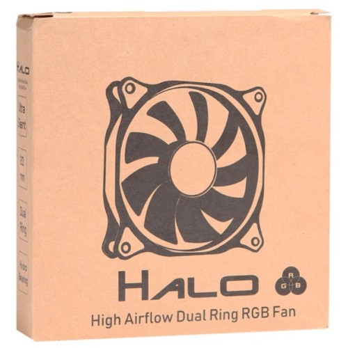 Fan Case Sama Halo Dual Ring Regular RGB + Controller Fan Case Sama Halo Dual Ring Regular RGB + Controller
