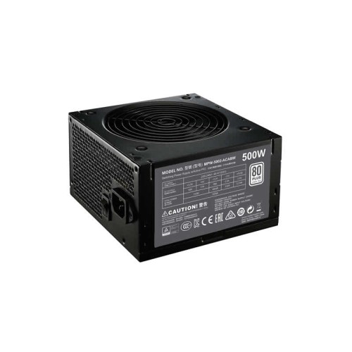 Nguồn máy tính Cooler Master MWE V2 230V 500 500W Plus Bronze (80 Plus Bronze/Màu Đen)