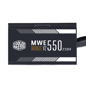 Nguồn máy tính Cooler Master MWE V2 230V 550 550W Plus Bronze  (80 Plus Bronze/Màu Đen) 