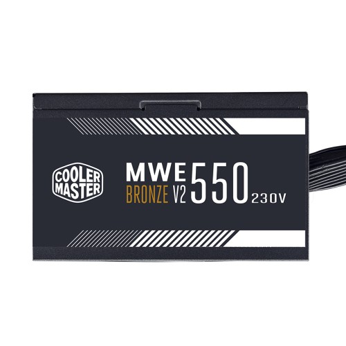 Nguồn máy tính Cooler Master MWE V2 230V 550 550W Plus Bronze (80 Plus Bronze/Màu Đen) Nguồn máy tính Cooler Master MWE V2 230V 550 550W Plus Bronze (80 Plus Bronze/Màu Đen)