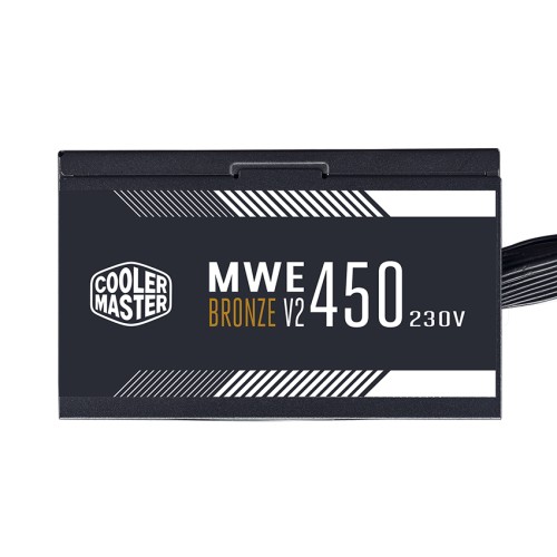 Nguồn máy tính Cooler Master MWE V2 230V 450 450W Plus Bronze (80 Plus Bronze/Màu Đen) Nguồn máy tính Cooler Master MWE V2 230V 450 450W Plus Bronze (80 Plus Bronze/Màu Đen)